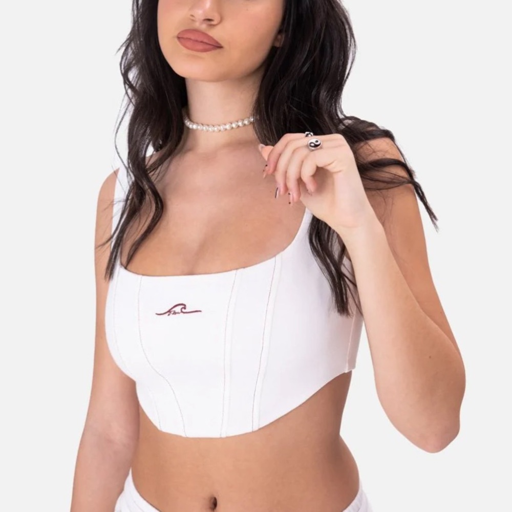 adika flow corset top NWT